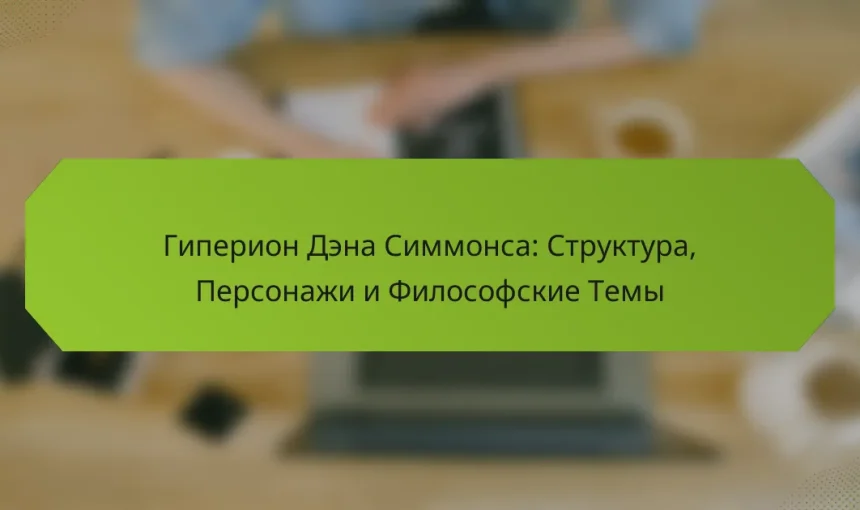 Гиперион Дэна Симмонса: Структура, Персонажи и Философские Темы