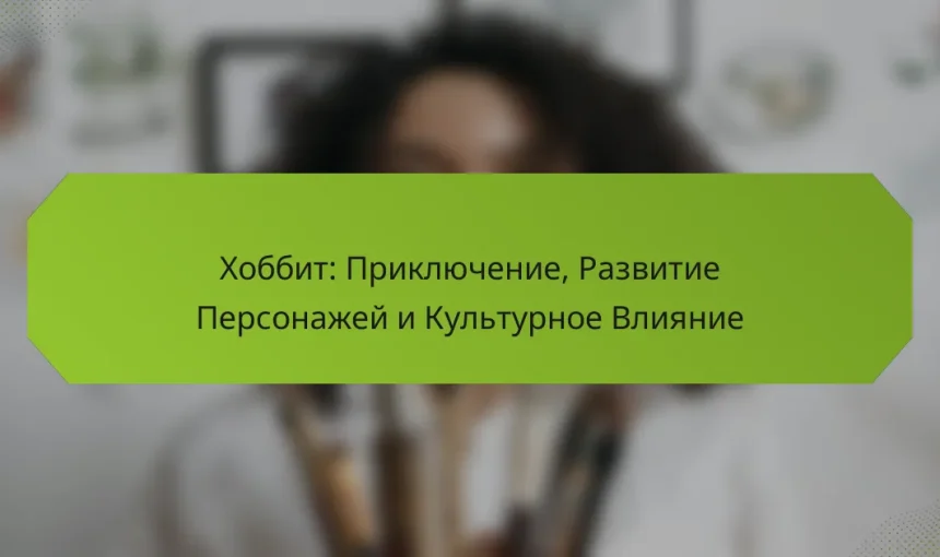 Хоббит: Приключение, Развитие Персонажей и Культурное Влияние