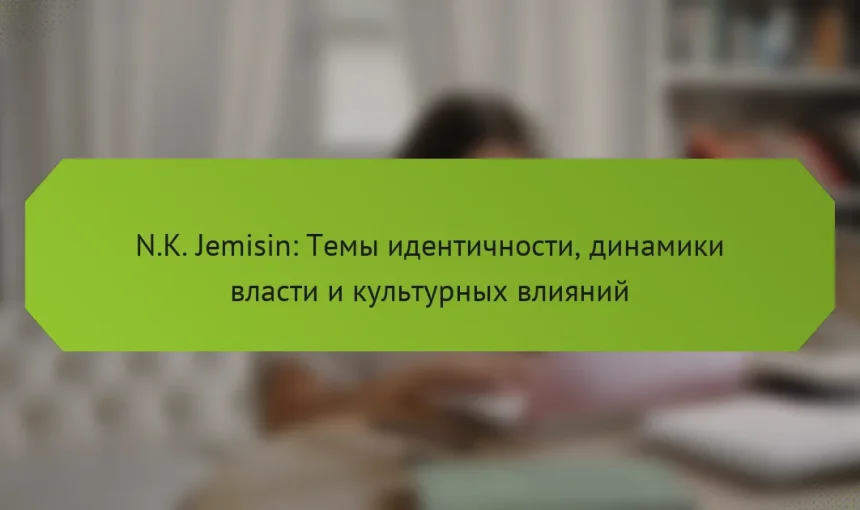 N.K. Jemisin: Темы идентичности, динамики власти и культурных влияний